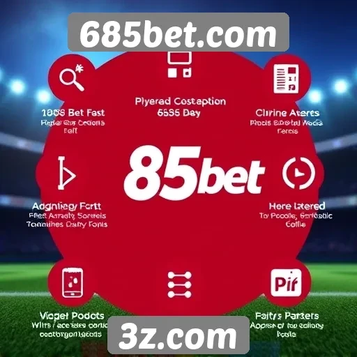 Características da plataforma 685bet para apostas online